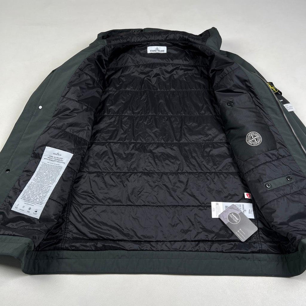 Stone Island Gore-Tex Primaloft Hooded Jacket Grey – Garmz Factory