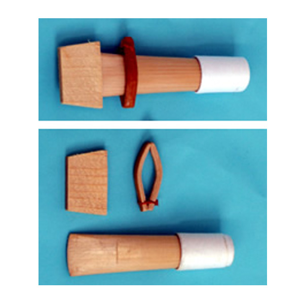 雅楽・篳篥リード（4本）とセメ（10個）専用 雅楽・篳篥リード（4本