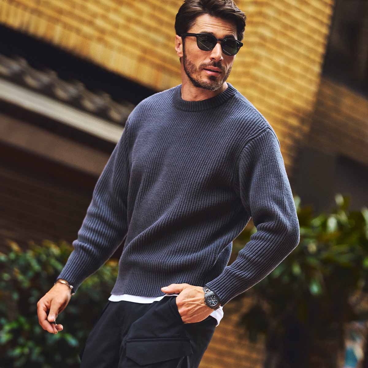 俺たち”の都会派モダンニット「THE WOOSTER SWEATER(ザ ウースター