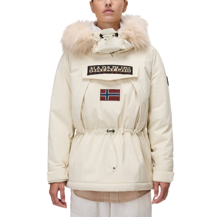 NAPAPIJRI - Women's Skidoo 2.0 jacket in Cordura® - cream