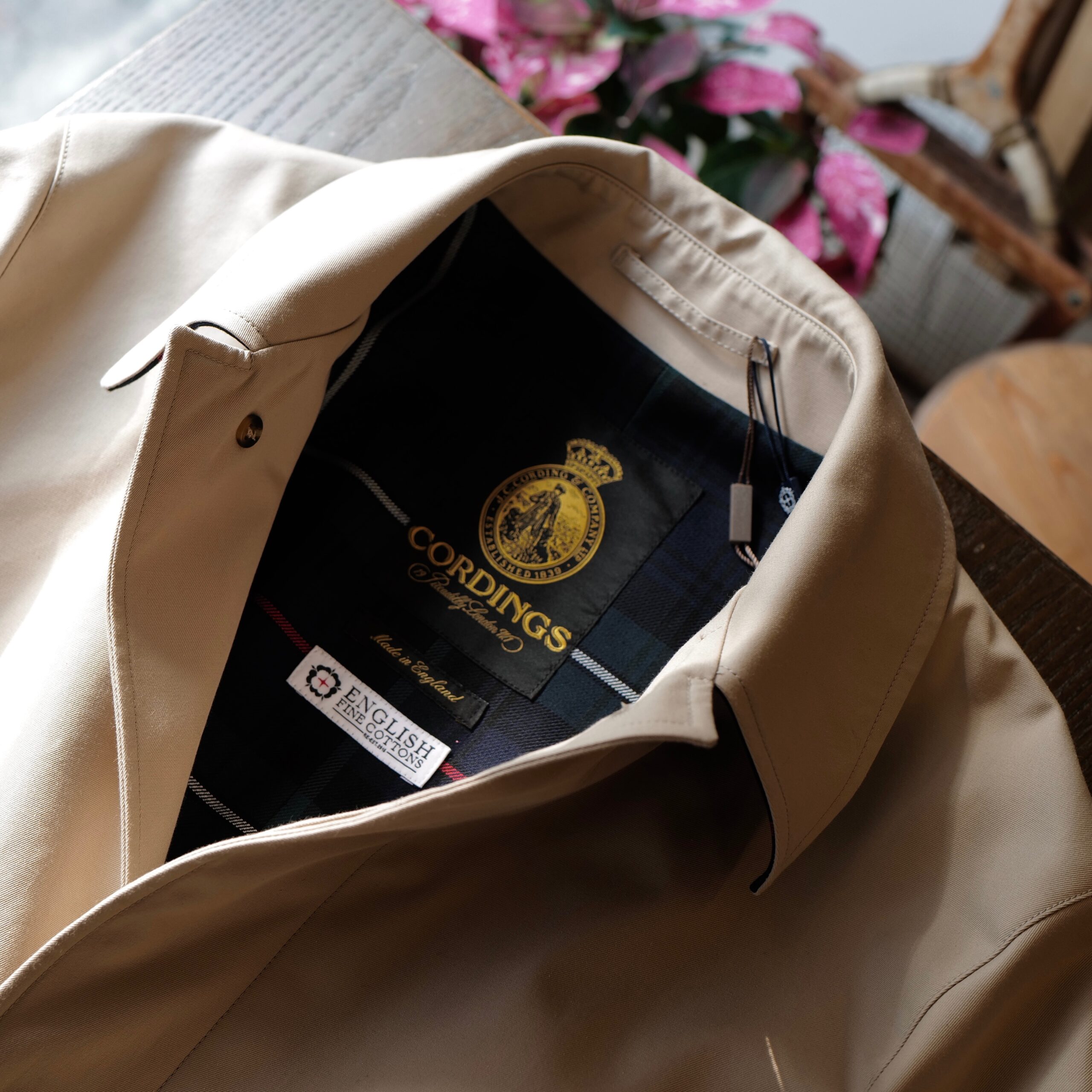 CORDINGS/コーディングス】から伝統を貫いた銘品ブリティッシュコート