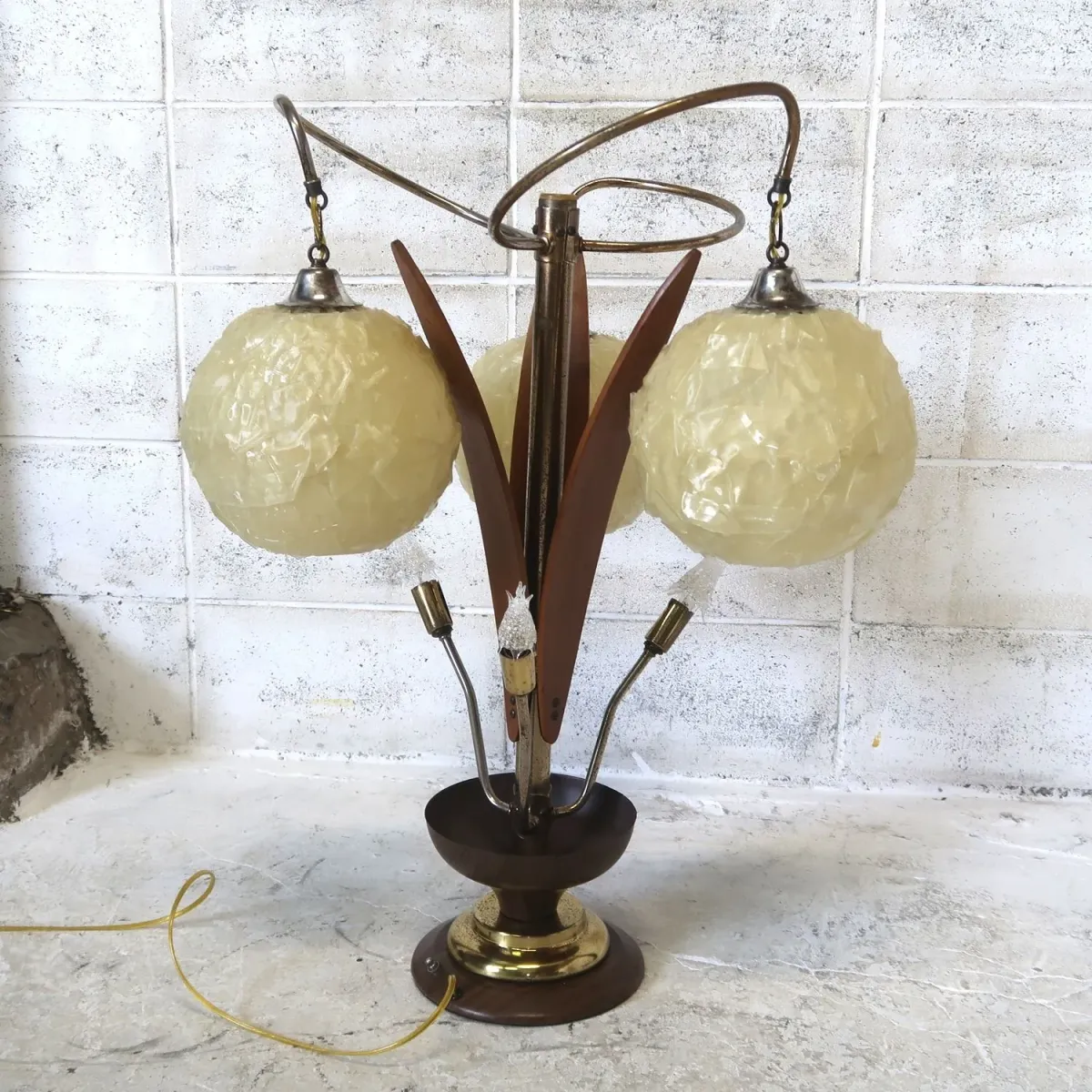 ミッドセンチュリー スパゲティテーブルランプ ｜ glow ANTIQUES