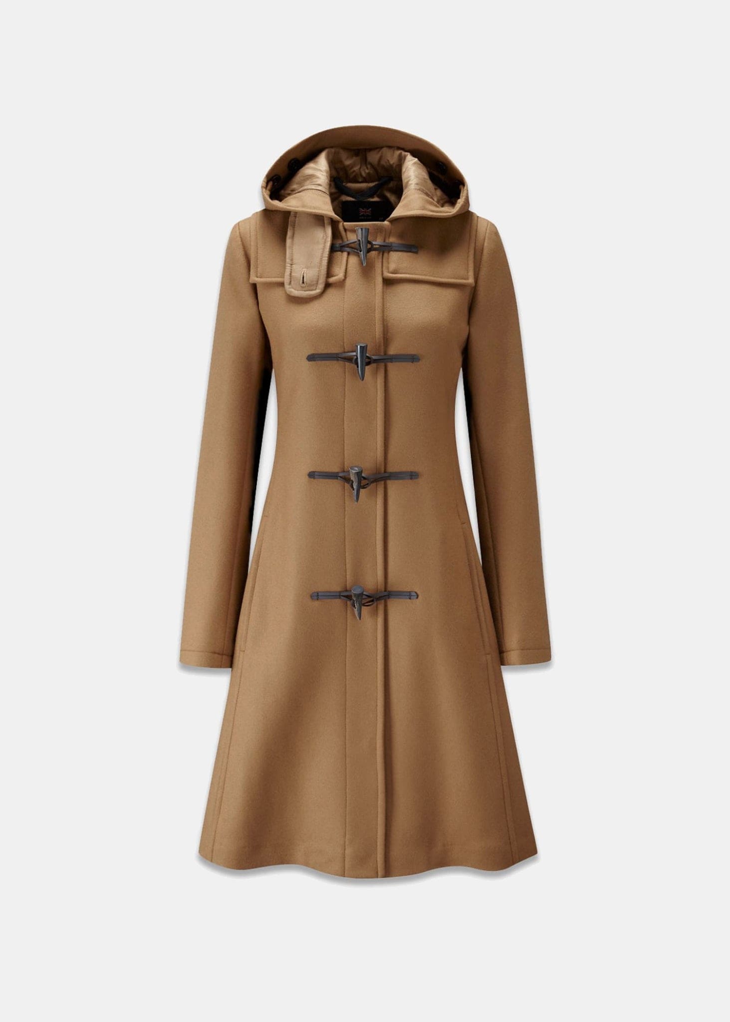 Women's Swing Duffle Coat Camel - Gloverall – Gloverall