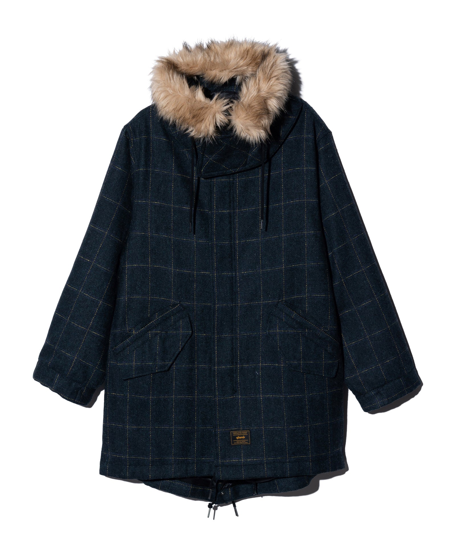 GB0325/JKT12 : High Neck Mods Coat / ハイネックモッズコート