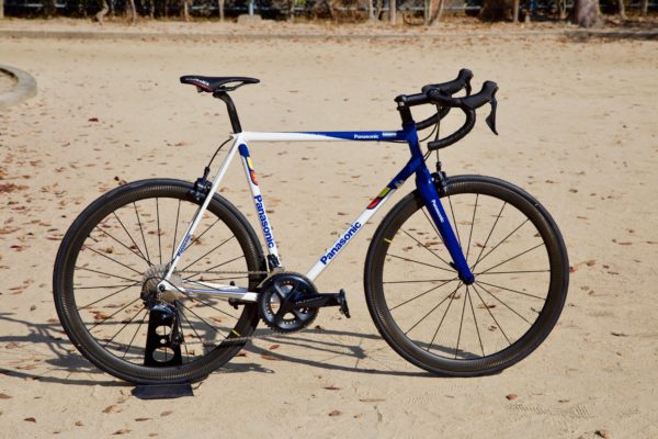 Panasonic 自作ロードバイク 49cm Lite Pro 47T 105 Panasonic