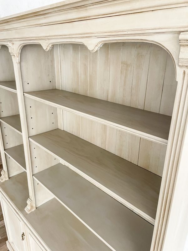 フランスアンティークカップボード飾り棚シャビーシックW1500@大阪東京