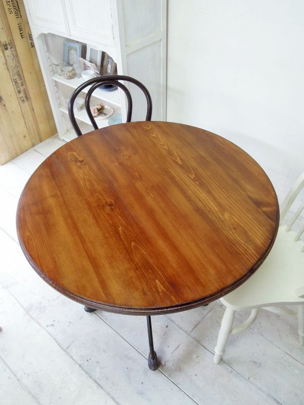 直径800飲食店向け鉄脚丸テーブル・ラウンドテーブル直のサイズ