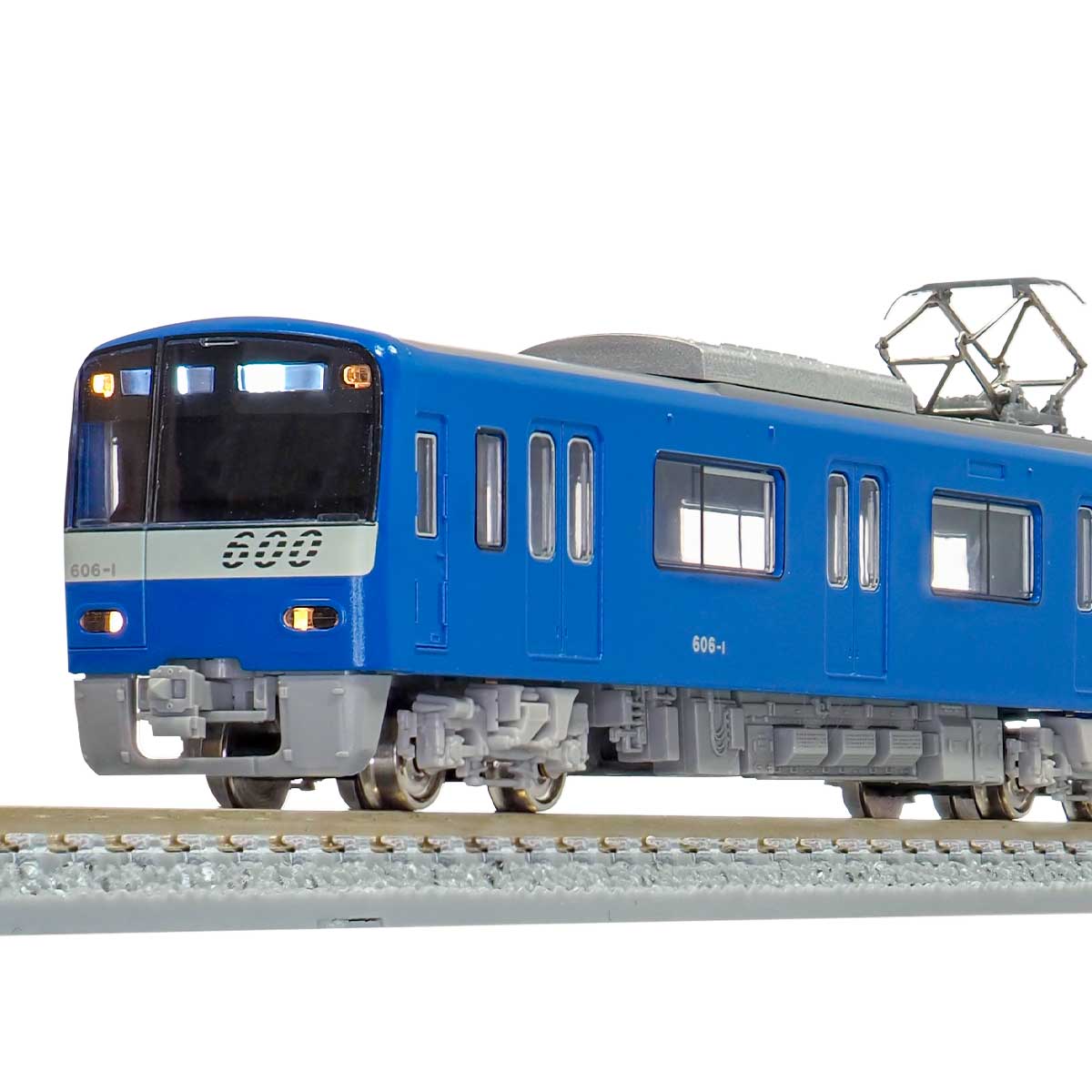 50066＞京急600形（更新車・KEIKYU BLUE SKY TRAIN・行先点灯・マーク