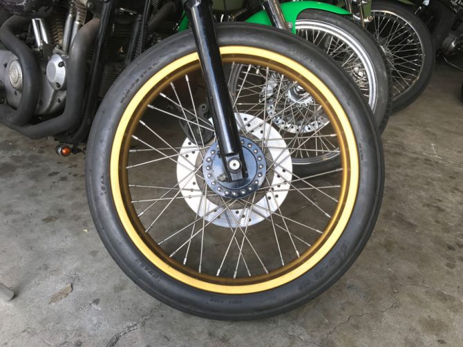 5.0-16インチ DURO ADLERT ビンテージ リアタイヤ ○ADLERT CLASSIC