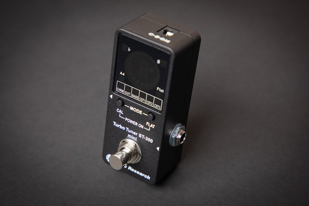 Sonic Research ST-300 Mini Stomp Box Strobe Tuner – Guitars Rebellion