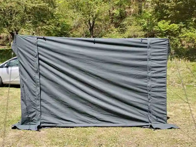 3つの新ギア！】ソロテント「KUJYU」と薪スタンド＆シュラフの初使用