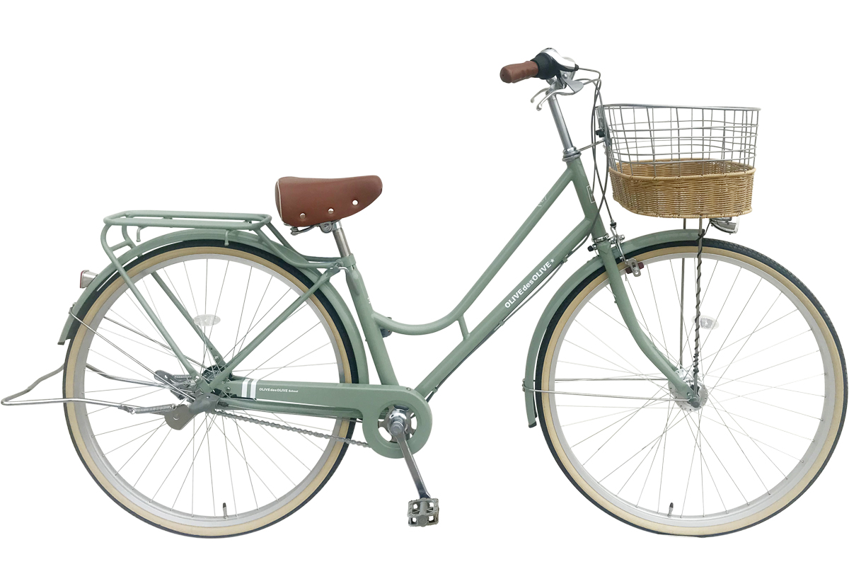 自転車通販サイト-自転車のD-MALL館 / 通学も可愛く☆オリーブ・デ