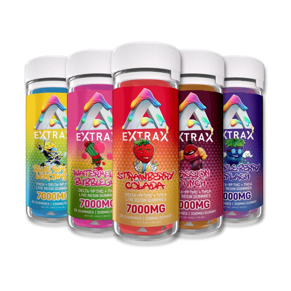 Delta Extrax Adios Blend Gummies - 7g | Delta 8 THC Austin