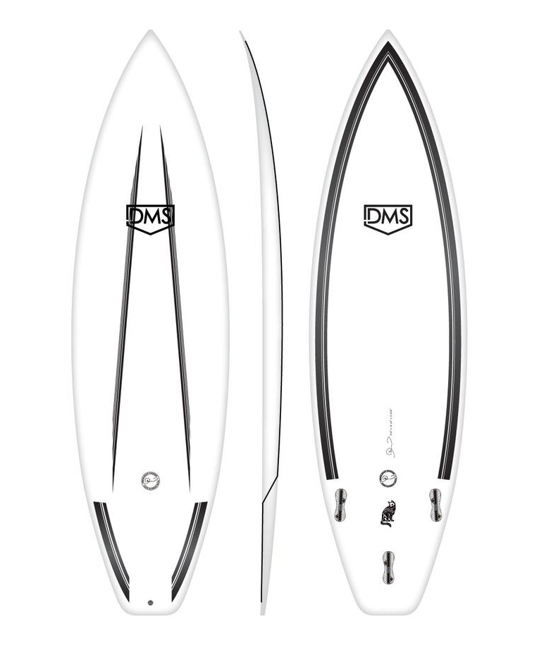 Black cat Injection Tech by DMS – 5'8″/51320 | DMS サーフボード