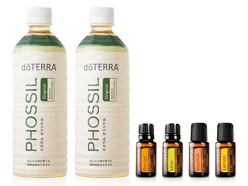 PHOSSIL ミネラル オリジナル＋オイル 125＋LRP セット - doTERRA TIMES