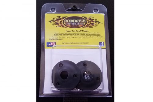 DOM-1202 Hood Pin Scuff Plates - Dominator Race Products