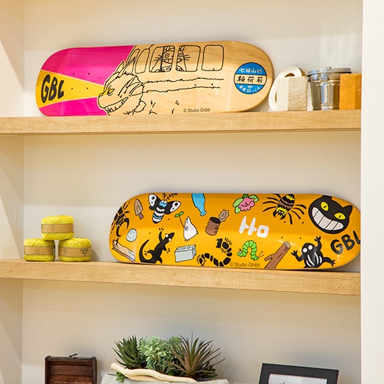 GBL】となりのトトロ スケートボードデッキ ネコバス | どんぐり共和国