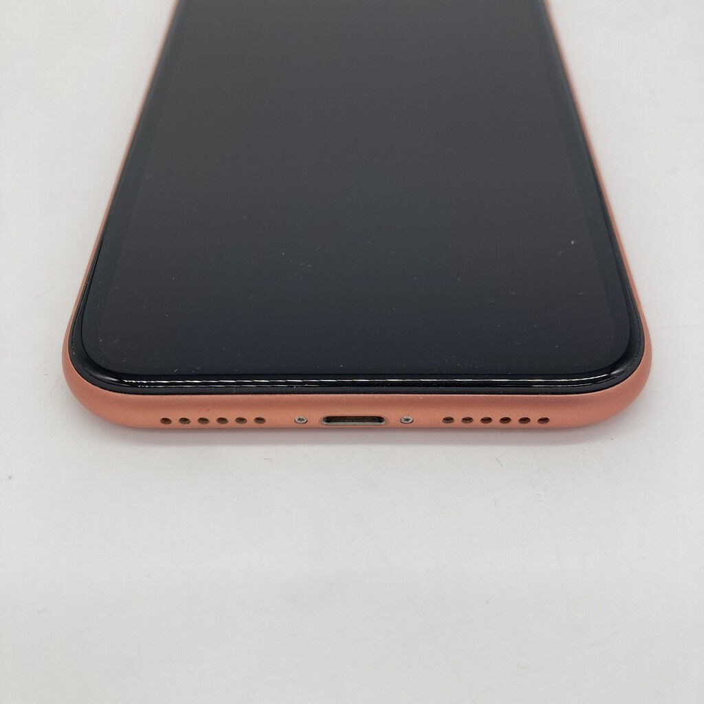 中古 【SIMロック解除済み】【au】 Apple iPhoneXR 64GB (コーラル