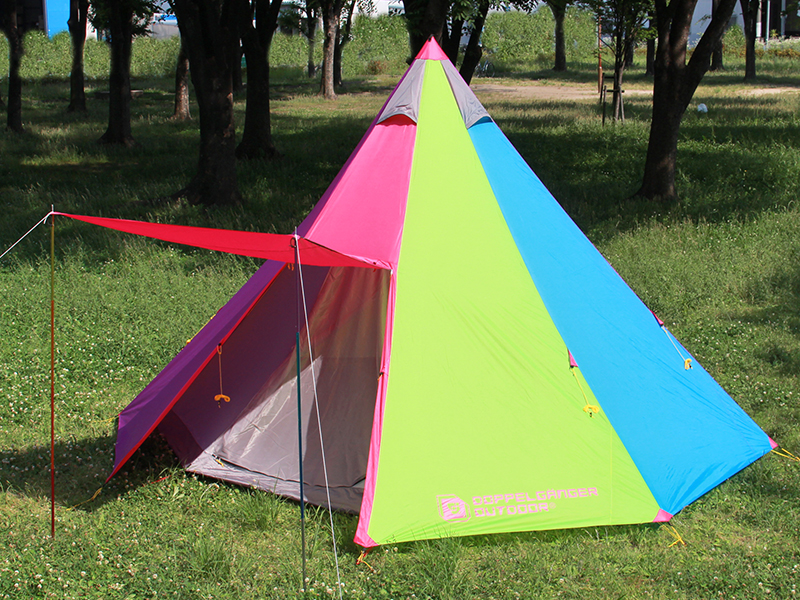 販売終了】レインボーワンポールテント T8-444 - DOD（ディーオー