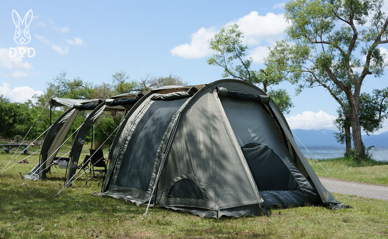 カマボコテントKUE（クエ）の撮りたて画像大公開！！ - DOD JOURNAL