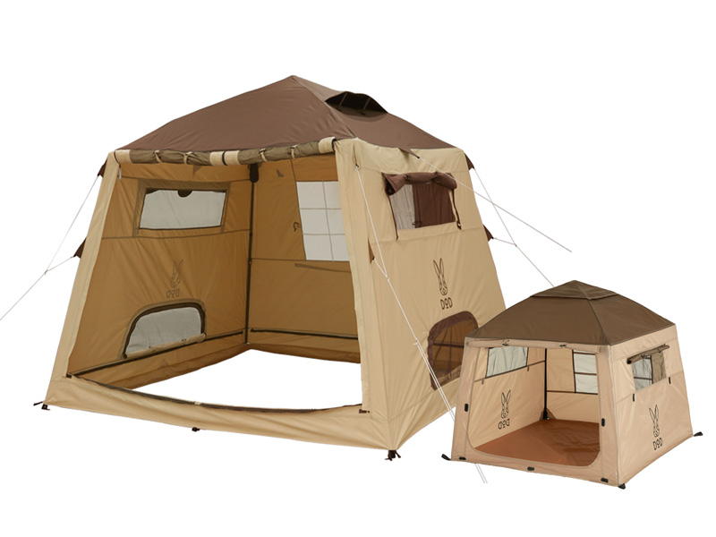 おうちテントベビー T1-130-BR - DOD（ディーオーディー）【公式