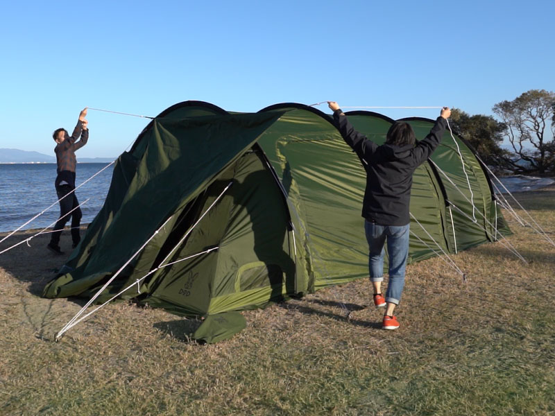 カマボコシールドS（タン） RS3-691-TN - DOD（ディーオーディー