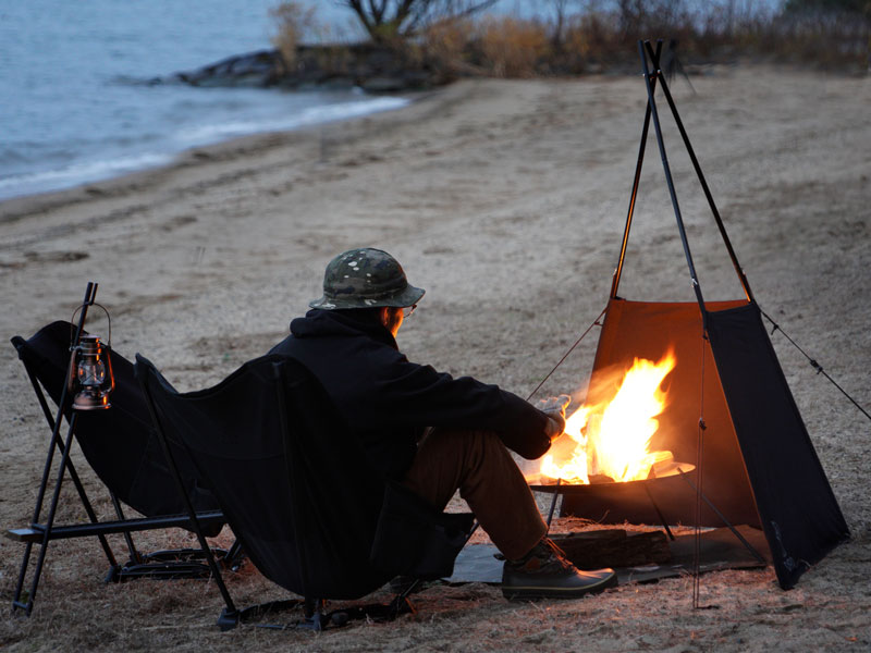 販売終了】タキビノムコウ（カーキ） WS3-786-KH - DOD（ディーオー