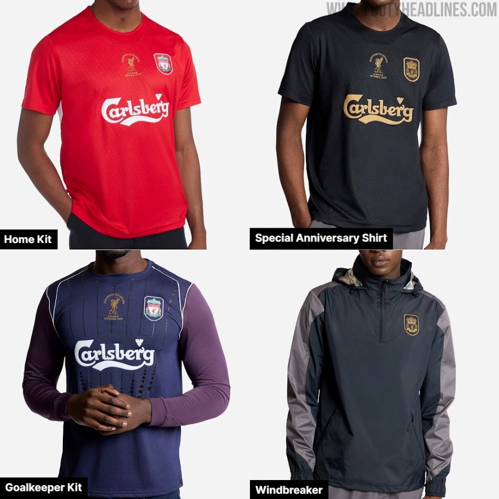 Liverpool release special-edition Istanbul 2005 range - DaveOCKOP
