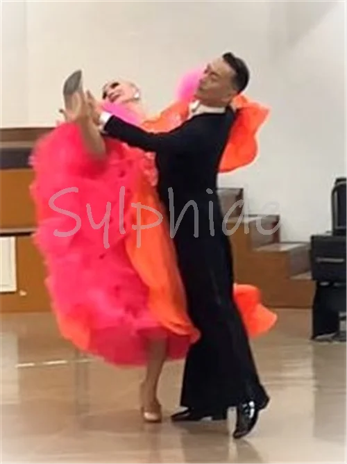 レンタル可・当社在庫】社交ダンスドレス・英国製・プロオーダードレス