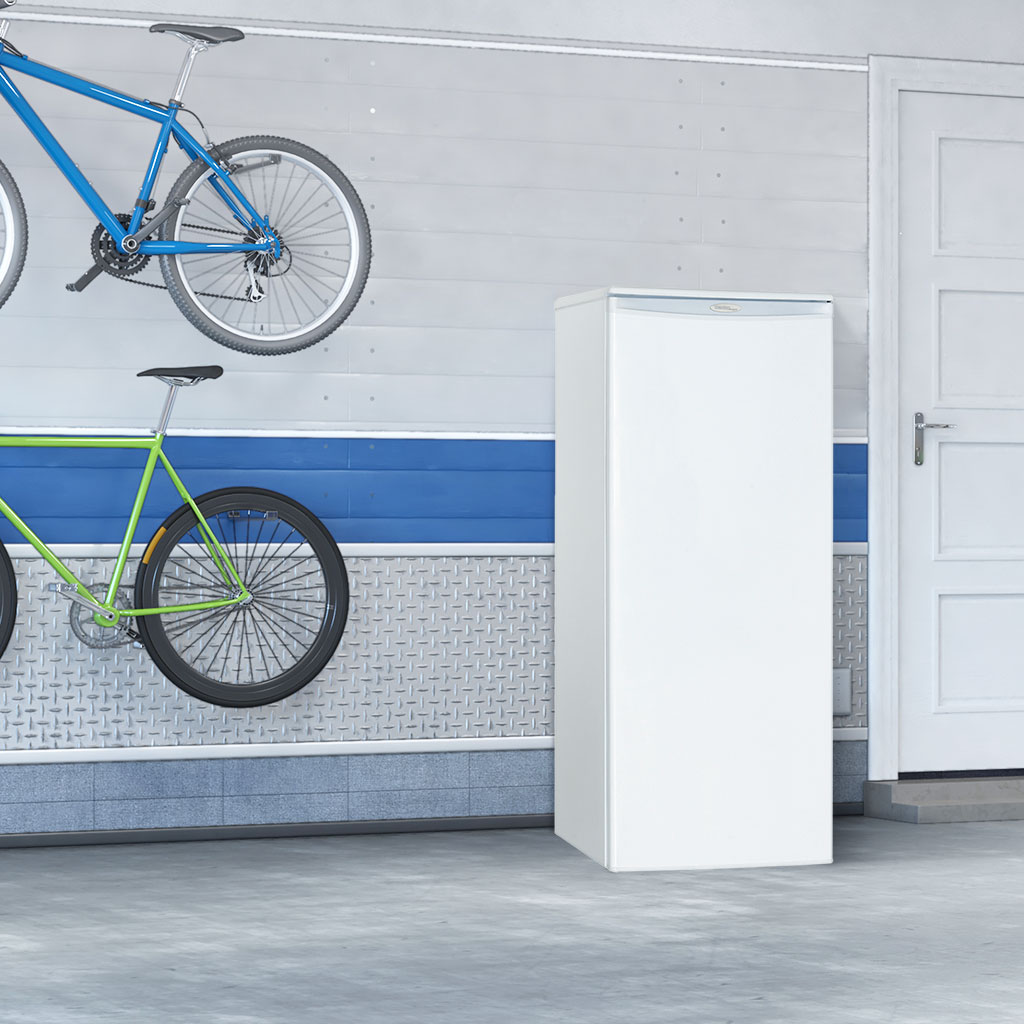 Danby Designer 8.5 cu. ft. Upright Freezer in White - DUFM085A4WDD