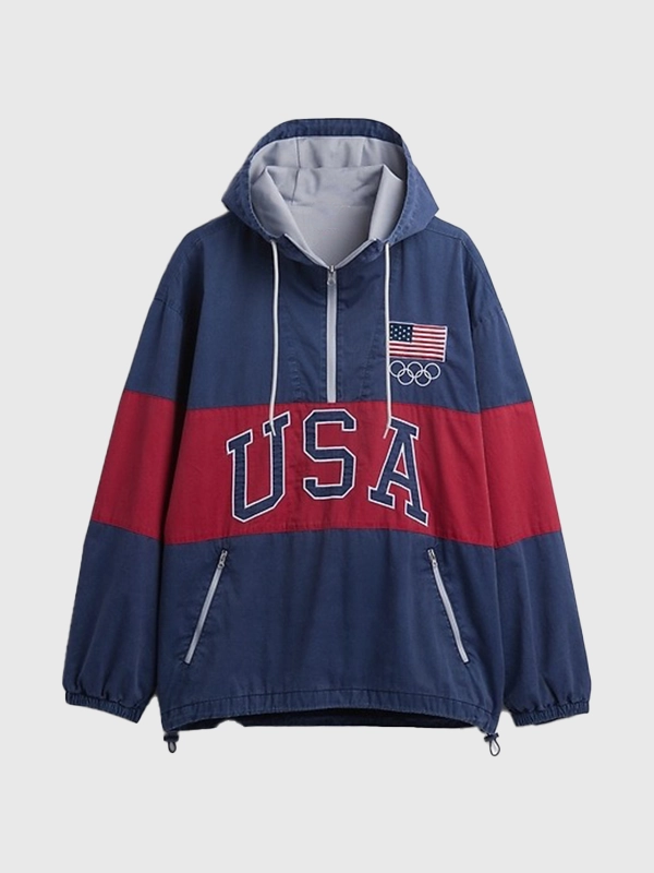 Team USA Gap Oversized Anorak Jacket - Winter Olympics 2026