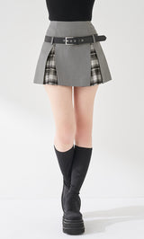 チェックドッキングミニスカート – Darich (ダーリッチ)
