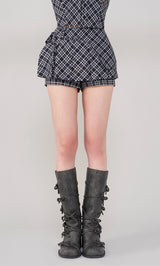 チェックスカートライクショートパンツ – Darich (ダーリッチ)
