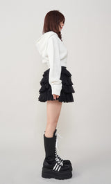 ボリュームレースミニスカート – Darich (ダーリッチ)