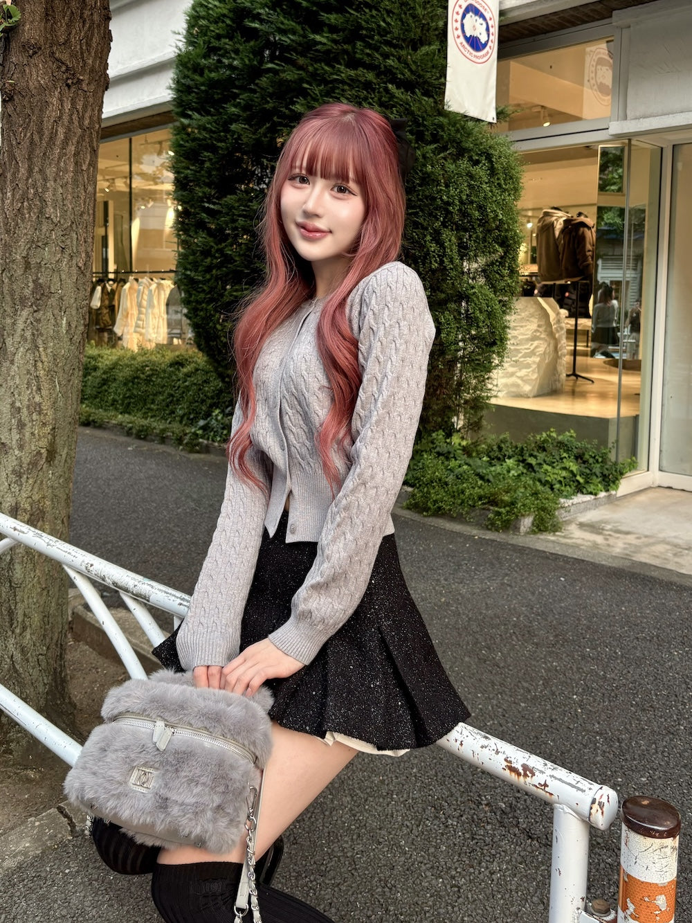 ノルディックドットニットミニワンピース – Darich (ダーリッチ)