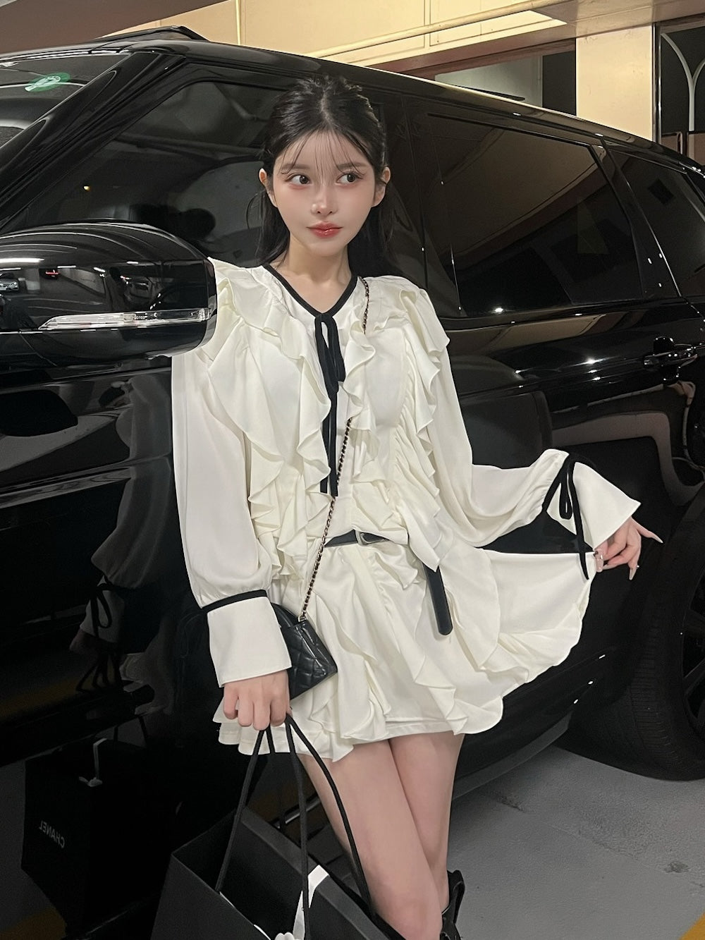 ダブルフリルミニワンピース – Darich (ダーリッチ)