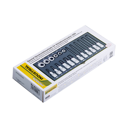 XZN(スプライン)+ダブルヘックスセット No.82296 18Pcs プロクソン