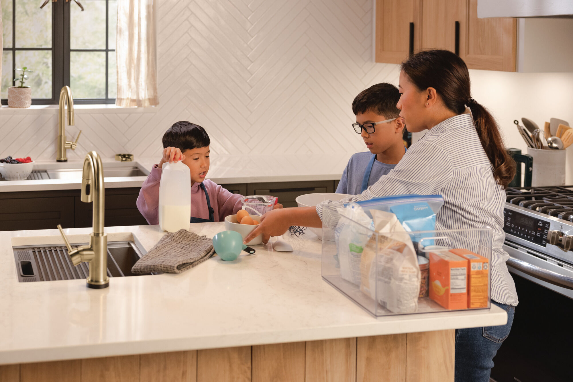 VoiceIQ® Kitchen Faucet with Touch2O® Technology with Touchless