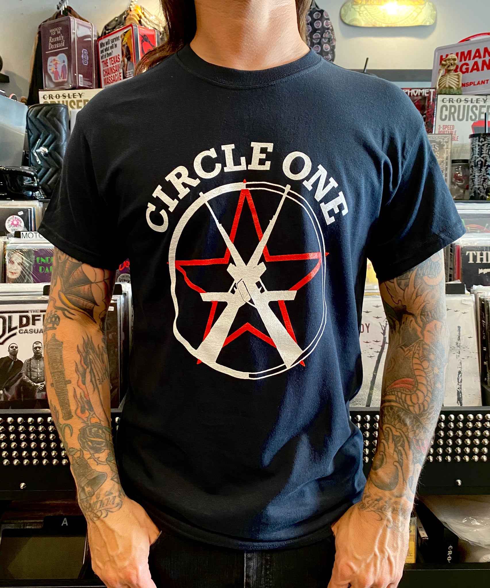 Circle One Logo Shirt – DeadRockers