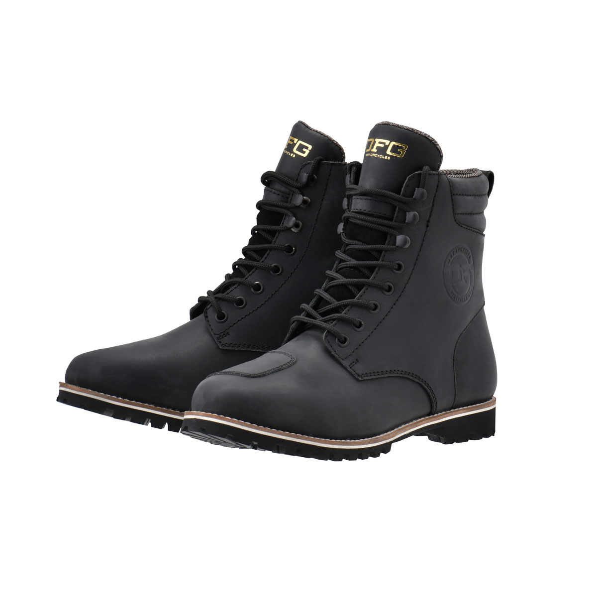 DFG スクランブラー ブーツ マットブラック| Dirtbikeplus (ダート