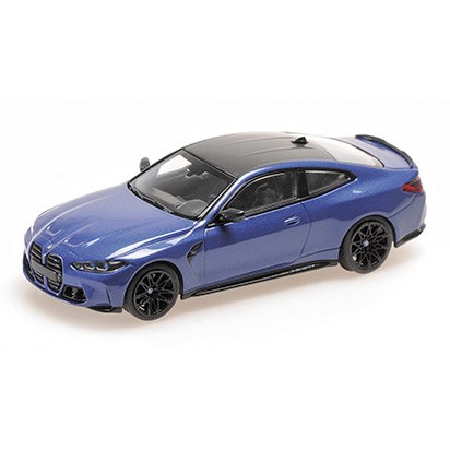 Minichamps BMW M4 2020 - Blue Metallic 1:43 model car