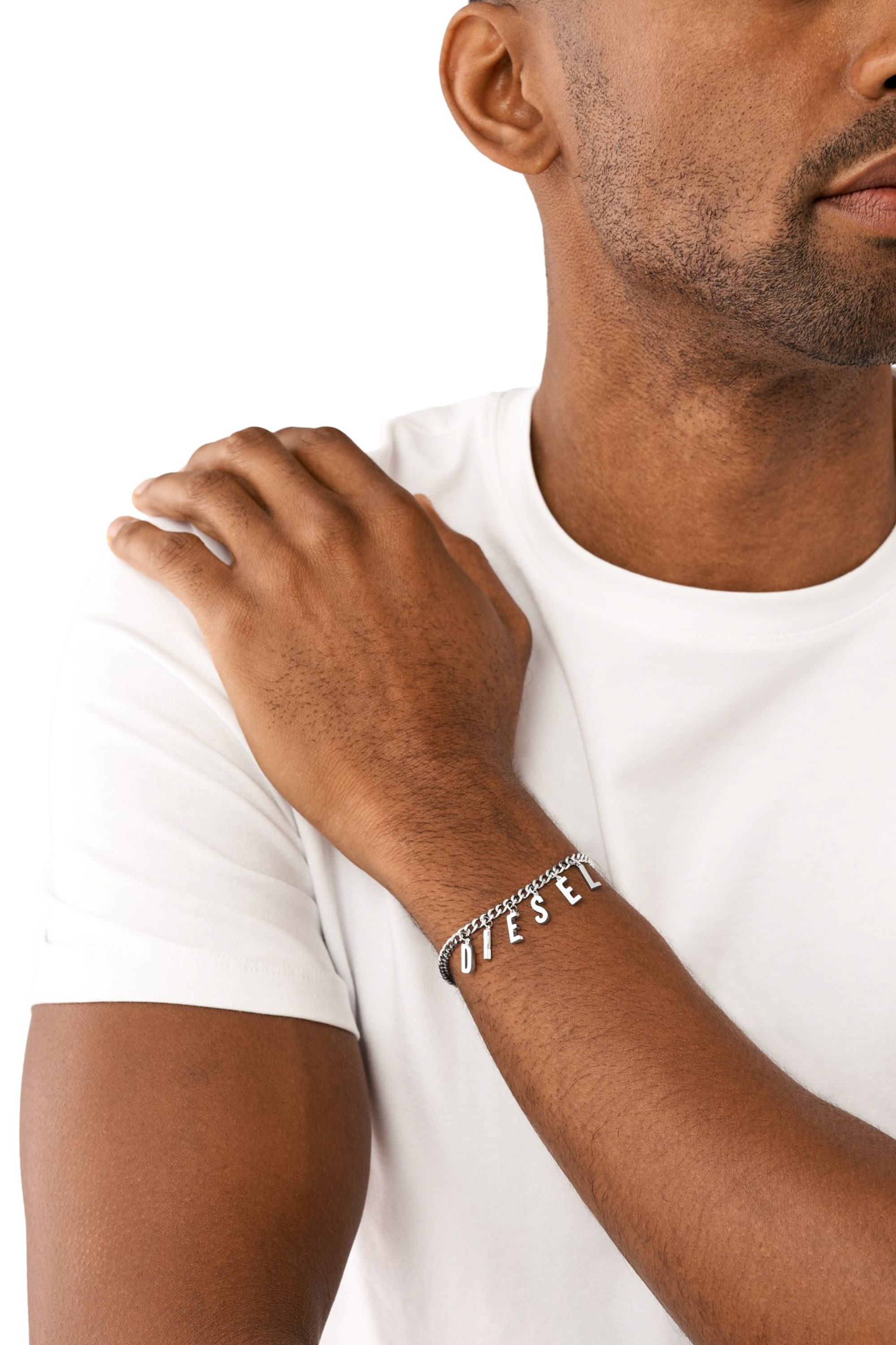 DX1413 ブレスレット｜シルバー｜ウィメンズ｜DIESEL
