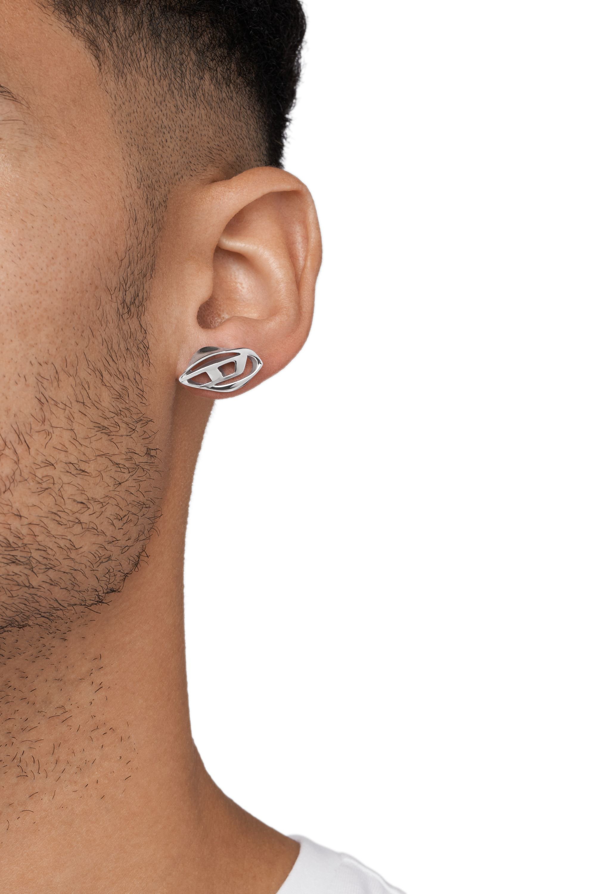 DX1411 ピアス（片耳用）｜シルバー｜ウィメンズ｜DIESEL