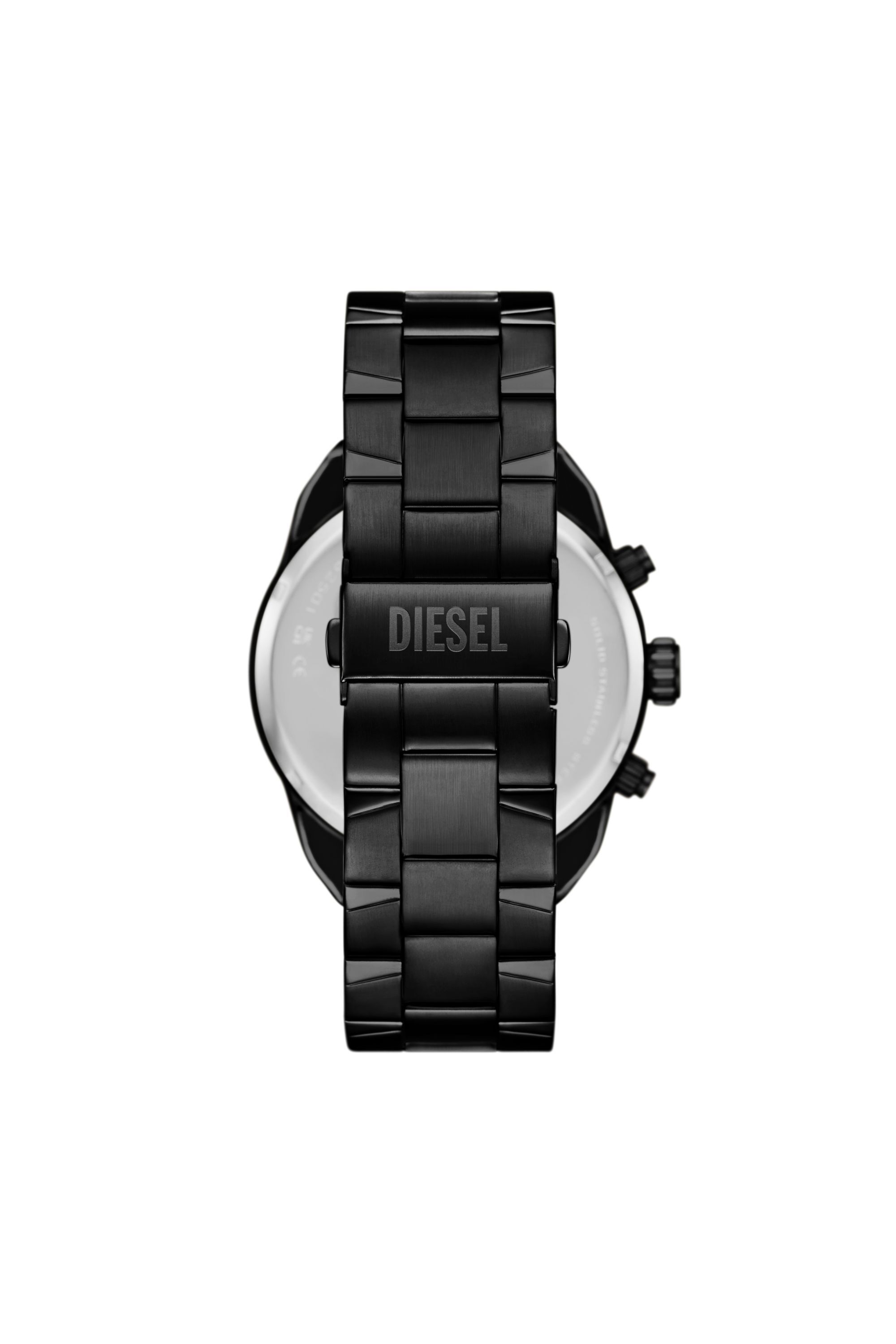 DZ4691 WATCH Spiked black stainless steel watch｜ブラック｜メンズ