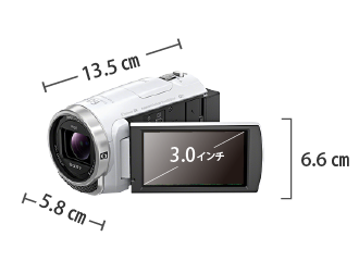 ビデオカメラレンタル SONY HDR-CX680 ｜ e-TAMAYA