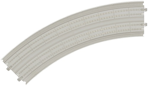 KATO鉄道模型オンラインショッピング 複線高架曲線線路 R414/381-45