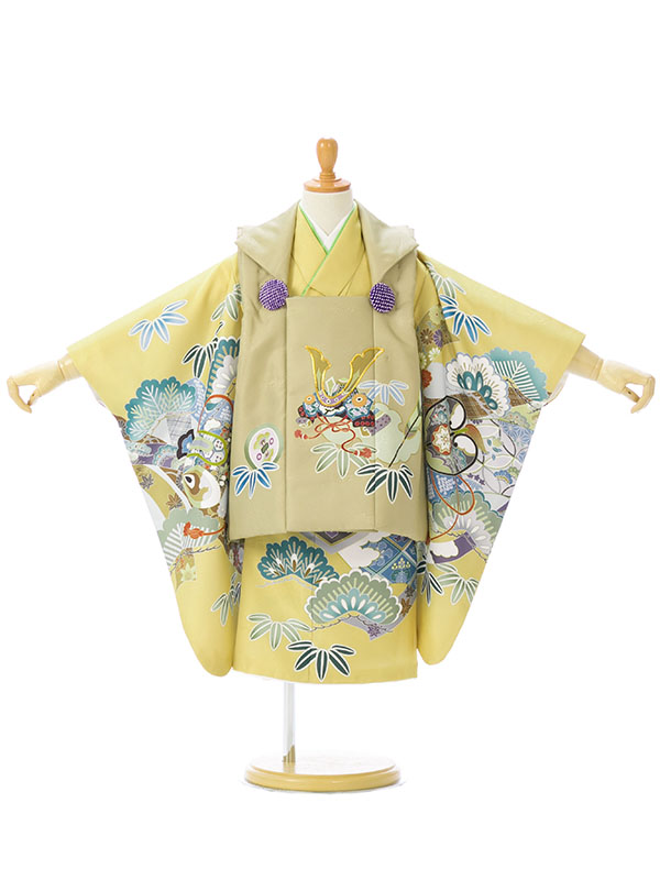 七五三|3歳男児|被布|対応身長:90~100cm|陽気な天使|#HAOH044｜全国