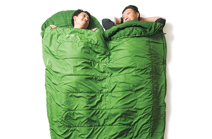 モンベルのおふとんシェルフさえあれば二人の距離が近くなる（笑