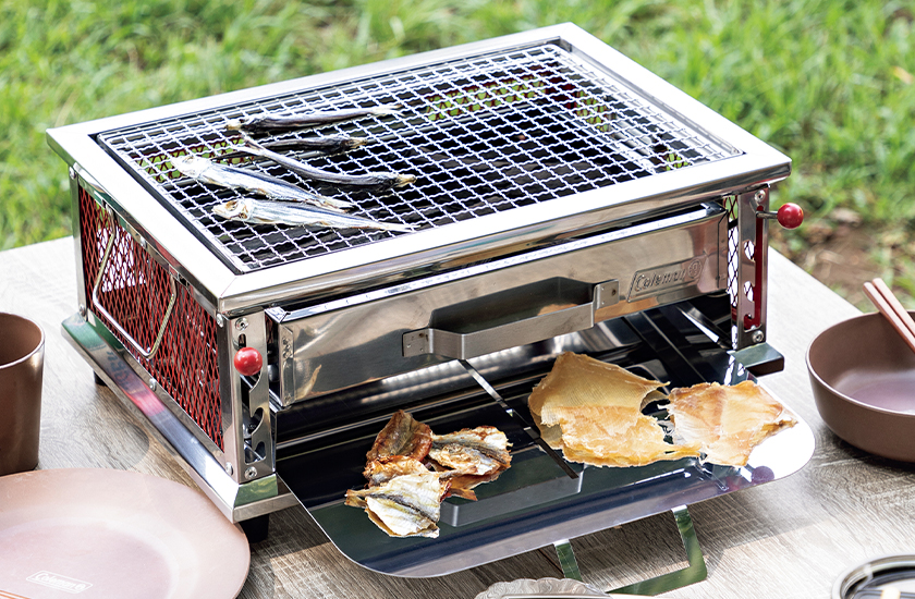 炭の下は盲点でした（笑）上下同時調理でしっぽりBBQを格上げ｜雑誌