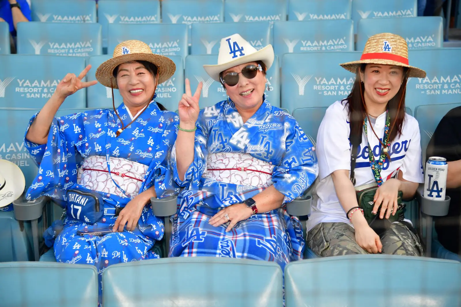 LA Dodgers ストローハット セット ワンピースコラボ IMG_7879